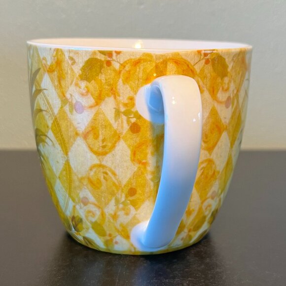 Pimpernel GOLDEN PINEAPPLE Porcelain Wide Mouth Mug ~  Portmeirion Group UK - Picture 4 of 10